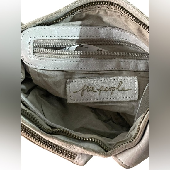 Free People Wade Leather Sling Purse Crossbody - Picture 5 of 6